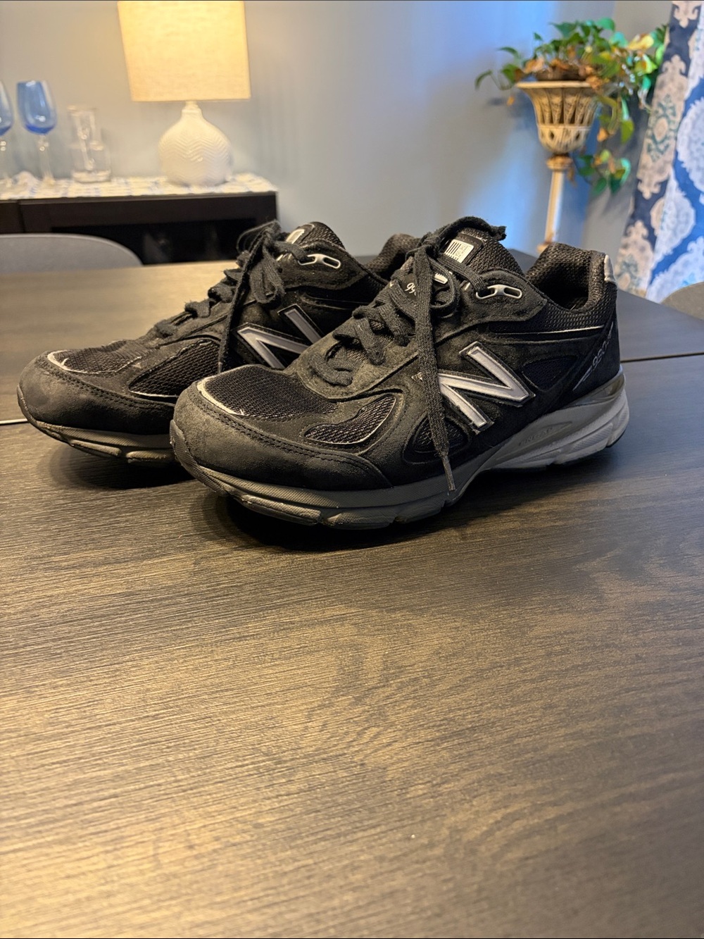 New Balance 990v4 Black Made in USA Men’s 8.5 6E Super Wide M990BK4